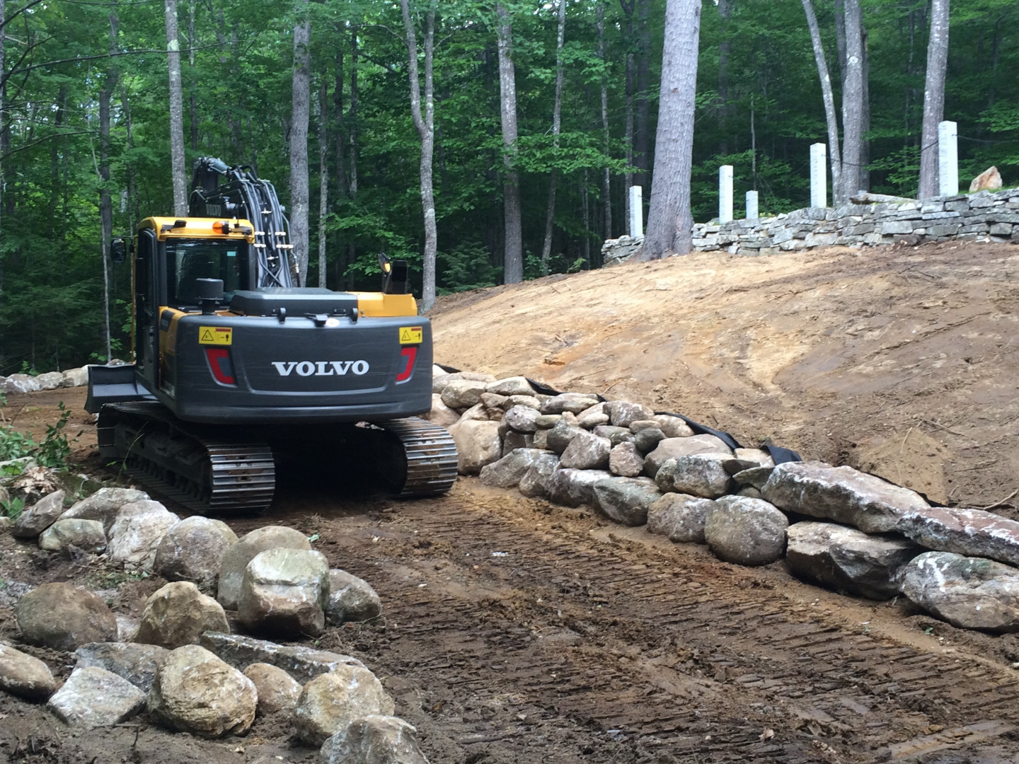 Landscape Grading Services Fryeburg, Bridgton & state of Maine Micklon Tree Service & Landscaping